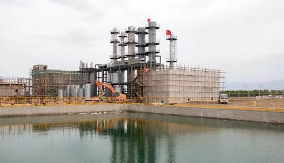 天雨煤化项目环境工程处理装置区域（杨紫豪  摄）